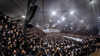 Thousands in Boro Park for Shabbos with Rav Shaul Alter  שבת אצל רבי שאול אלתר בבארא פארק [upl. by Sanborn]