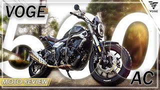 Moto Review  Voge 500 AC  Neozeke [upl. by Godber]