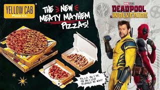 Welcome to Yellow Cab’s most epic and tastiest teamup ever with Deadpool amp Wolverine [upl. by Nylirret]