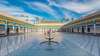 Our visit to Bahia Palace Marrakech July 2024 [upl. by Tteve]