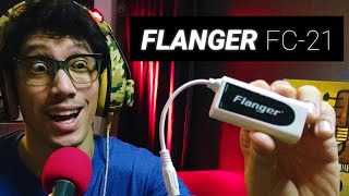 BEST CHEAPEST GUITARBASS AUDIO INTERFACE FOR MOBILE ANDROID AND IOS  FLANGER FC21 DEMOREVIEW [upl. by Oswal]