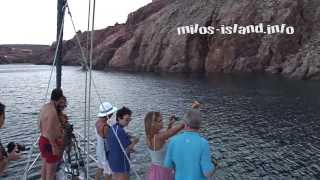 Milos island sailing Μήλος [upl. by Aronel]