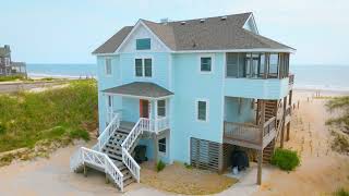 Aerial Video Tour  FlipFlop Summer  NHS9231 in Nags Head NC [upl. by Krenn708]