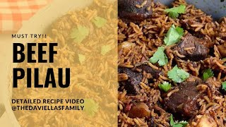 Worlds simplest beef pilau recipe [upl. by Arihs]