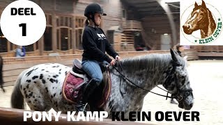 PonyKamp KLEIN OEVER deel 1 DE LEIDING WERD GEK VAN ONS [upl. by Eloci239]