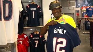 Patriots fans insanely excited for Bradys return to Foxborough [upl. by Aniteb]