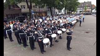 Schützenfest in Hemmerden 2019 Die Serenade mit quotFurchlos und Treuquot  quotBadenweilerquot [upl. by Owain]