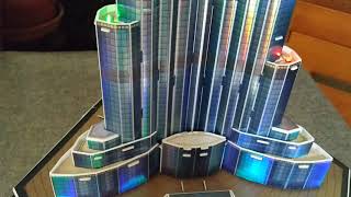 Cubicfun 3D quotBurj Khalifaquot 136p LED [upl. by Yliah]