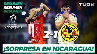 HIGHLIGHTS  Real Estelí 21 América  CONCACAF Champions League 2024  TUDN [upl. by Assetal869]