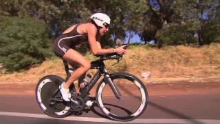 2013 SunSmart Ironman 703 Mandurah Bike Highlights [upl. by Itirp]