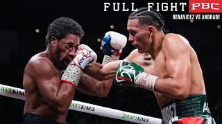 Benavidez vs Andrade FULL FIGHT November 25 2023  PBC on Showtime PPV [upl. by Eenej]