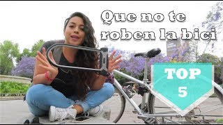 Top 5  Cómo impedir que te roben tu bici [upl. by Cown]