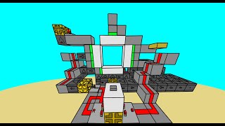 Making a 3x3 Piston Door [upl. by Britte]