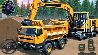 Heavy City Construction Simulator 3D  Real Highway Excavator Vehicles Builder  Android GamePlay [upl. by Ardle]