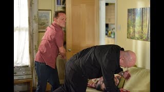 EastEnders  Billy Punches Phil Full Scene 4th September 2017 [upl. by Tedmund]