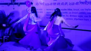 Pagla hawar badol dine dance by Ridita amp MituDu botany [upl. by Ahsai]