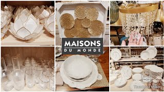 MAISONS DU MONDE DÉCORATION VAISSELLE [upl. by Llemar]