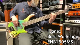 【Ikebe BSound Check】Ibanez Bass Workshop EHB1505MS【試奏動画】 [upl. by Marou]