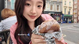 伦敦Vlog Bagel Girl 的高能量日常💓Gym amp Korean dish 🇰🇷 Covent garden 购物🛍️ Bakery daily [upl. by Artie]