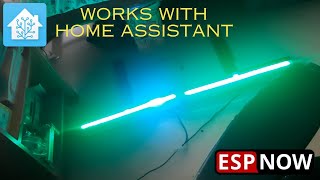 ESPNOW RGB Lights with Home Assistant [upl. by Anyah]