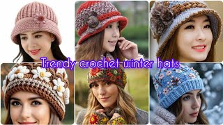 Crochet winter hatscrochet articles [upl. by Neelehtak]