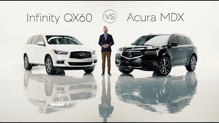 2019 Infiniti QX60 Road Test amp Review vs the 2019 Acura MDX [upl. by Eineeuq]