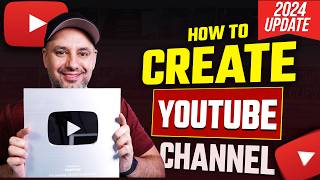 How To Create A YouTube Channel  2024 Beginner’s Guide [upl. by Kindig]