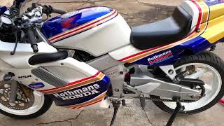 Honda NSR 125 JC22 Rothmans Homemade by Patrick Teil VeloceProd France [upl. by Greenleaf824]