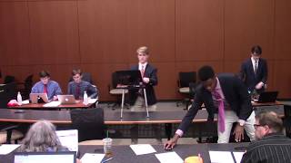 2018 Policy Debate Finals at the Barkley Forum High School Debate Tournament [upl. by Gazzo]