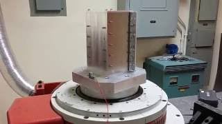 UPSat Vibration test  Z Axis [upl. by Modie328]