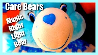 Care Bears Magic Night Light Bear  Bed Time Bear Sweet Dreams CareBear Sleep Toy [upl. by Etteuqram957]