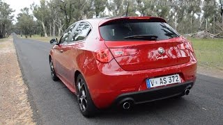 2015 Alfa Romeo Giulietta QV 0100kmh amp engine sound [upl. by Aiello]