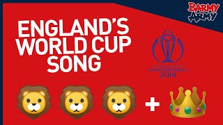 Three Lions And A Crown  The Barmy Army World Cup Song [upl. by Charlene606]