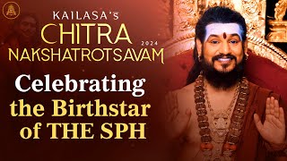 Chitra Nakshatra Celebrating the Birth Star of THE SPH  Divine Festival [upl. by Florin]