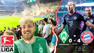 Bremen vs FC Bayern  Stadionvlog 🇩🇪  KANE IST DIREKT DA 1TOR 🔥  ViscaBarca [upl. by Millian504]