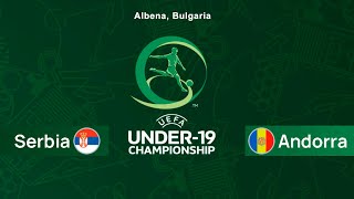 European Under19 Championship qualifying Serbia Vs Andorra [upl. by Pierce718]