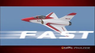 Spotlight Great Planes Phazer Brushless EDF Jet ARF [upl. by Eatnoid831]