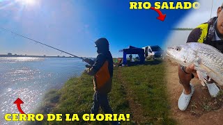 2 dias de PESCA SALIERON MONCHOLOS Y CORVINA LO DEL VASCO PESQUERO EL DESTINO RIO SALADO 🔥🎣 [upl. by Seedman]