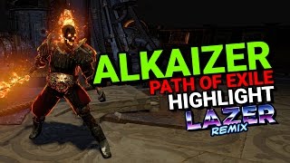 HIGHLIGHT  Alkaizer x Path of Exile  Zizarans death analysis LAZER remix [upl. by Luke]