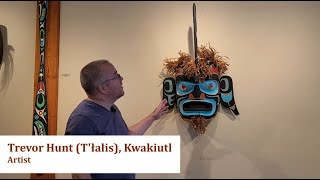 Killer Whale Transformation Mask by Trevor Hunt Kwakiutl  Northwest Coast Art [upl. by Salahi]