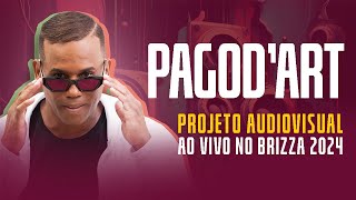 Pagodart  Audiovisual ao vivo no Brizza Beach Club [upl. by Ahsatsan]