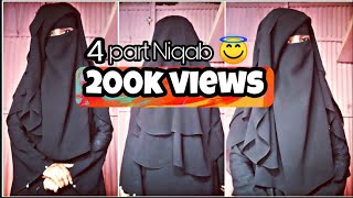 Niqab 4 part niqab style NusRat TanXin ❤ [upl. by Artened]