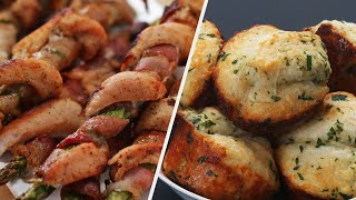 Three Quick Holiday Appetizers You Can Make In 30 Minutes Or Less • Tasty [upl. by Bonine]