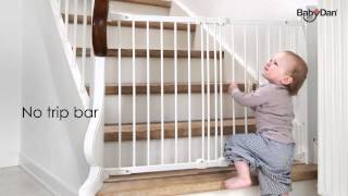 Flexi Fit Metal safety gate from Baby Dan [upl. by Corabel]