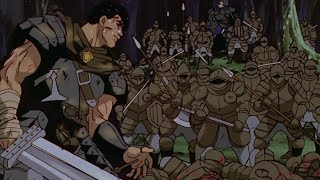 Berserk edit  Гатс vs Сотни войнов berserk berserkedit berserk1997 [upl. by Everick]