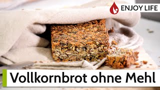 Vollkornbrot ohne Mehl [upl. by Nahgen838]