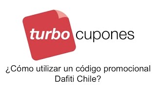 ¿Cómo utilizar el código descuento Dafiti Chile [upl. by Magna]