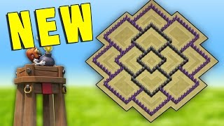 Clash of Clans  Town hall 8 Th8 War Base  BOMB TOWER  ANTi GoWipe ANTi Dragons ANTi GoHo [upl. by Ennaul]