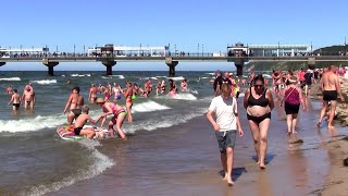 Międzyzdroje plaża 12072022 [upl. by Marva]