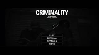 Criminality 165 Intro [upl. by Stacee]